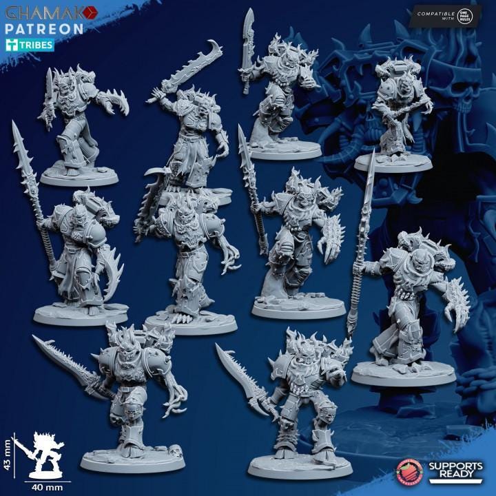 Corrupted Super Space Soldiers