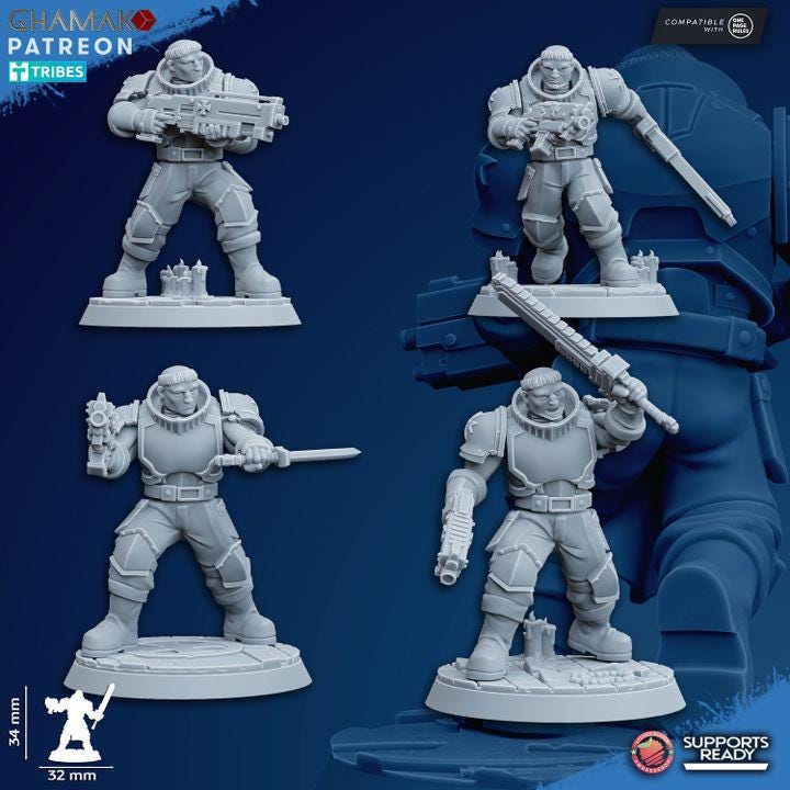 Acolytes - Squad of 10 - GHAMAK