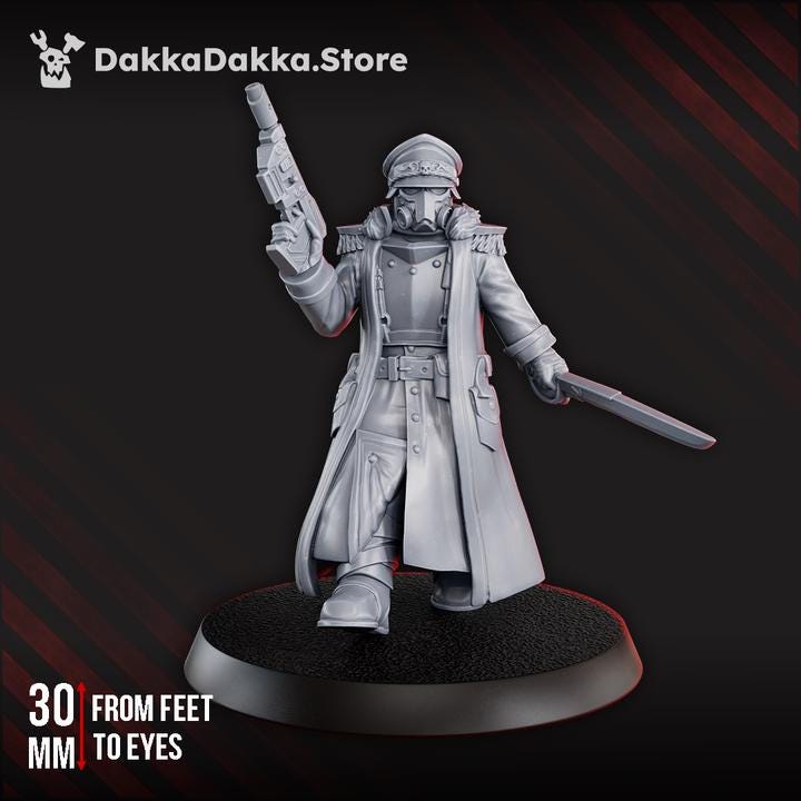 2nd Death Division Commissar - DakkaDakka