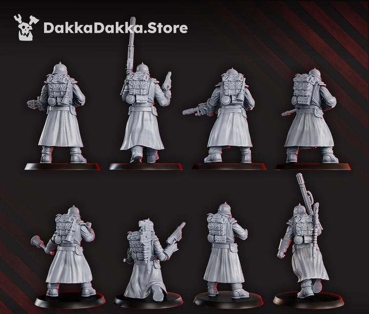 2nd Death Division - Full Squad of 10 Build Kit Including Leader - DakkaDakka