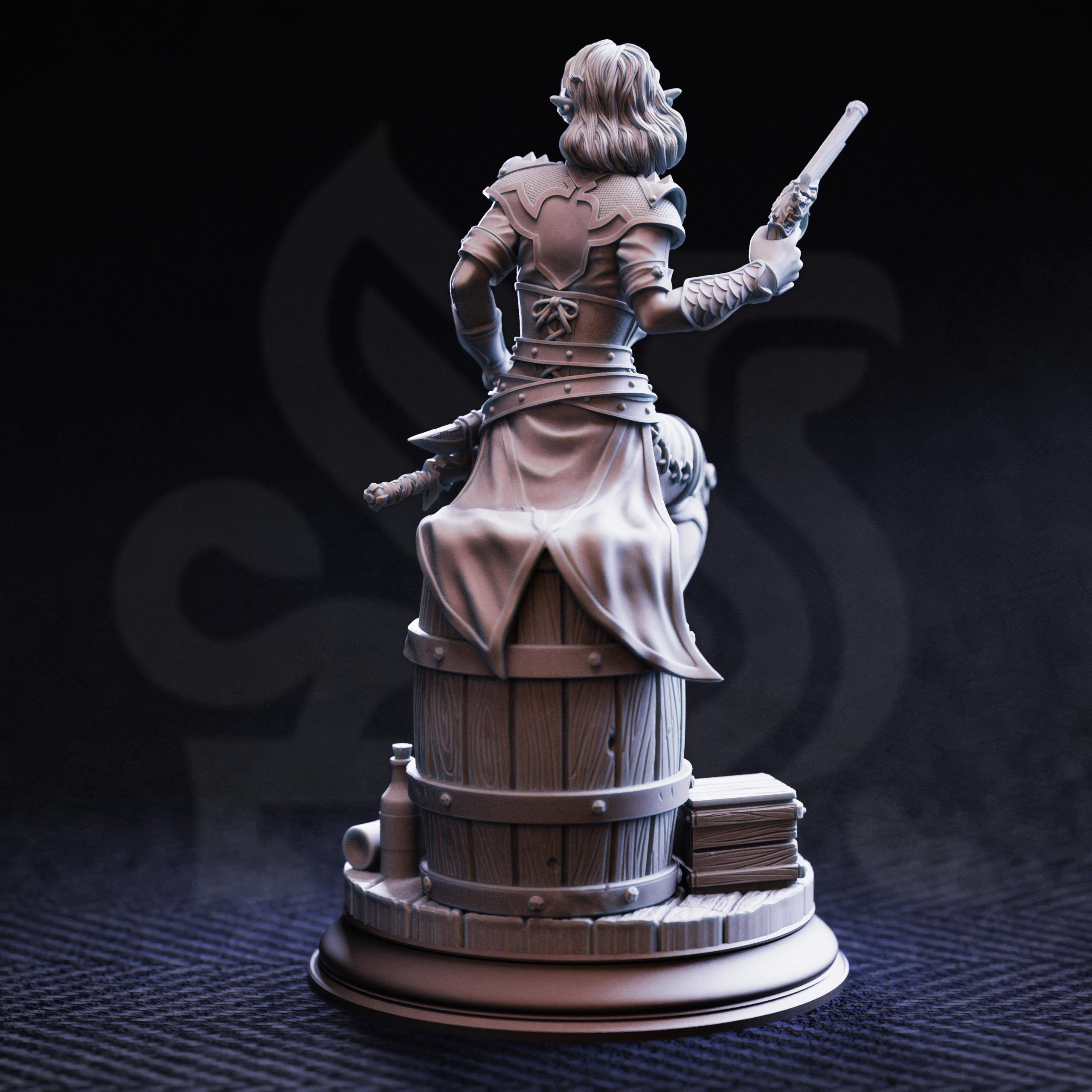 Female Elf Artificed Rogue - Priscilia Stix of Sillhide - DM Stash